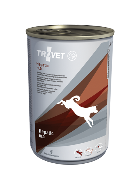 Trovet Hepatic Diet Dog HLD konzerv 400g – 1. kép