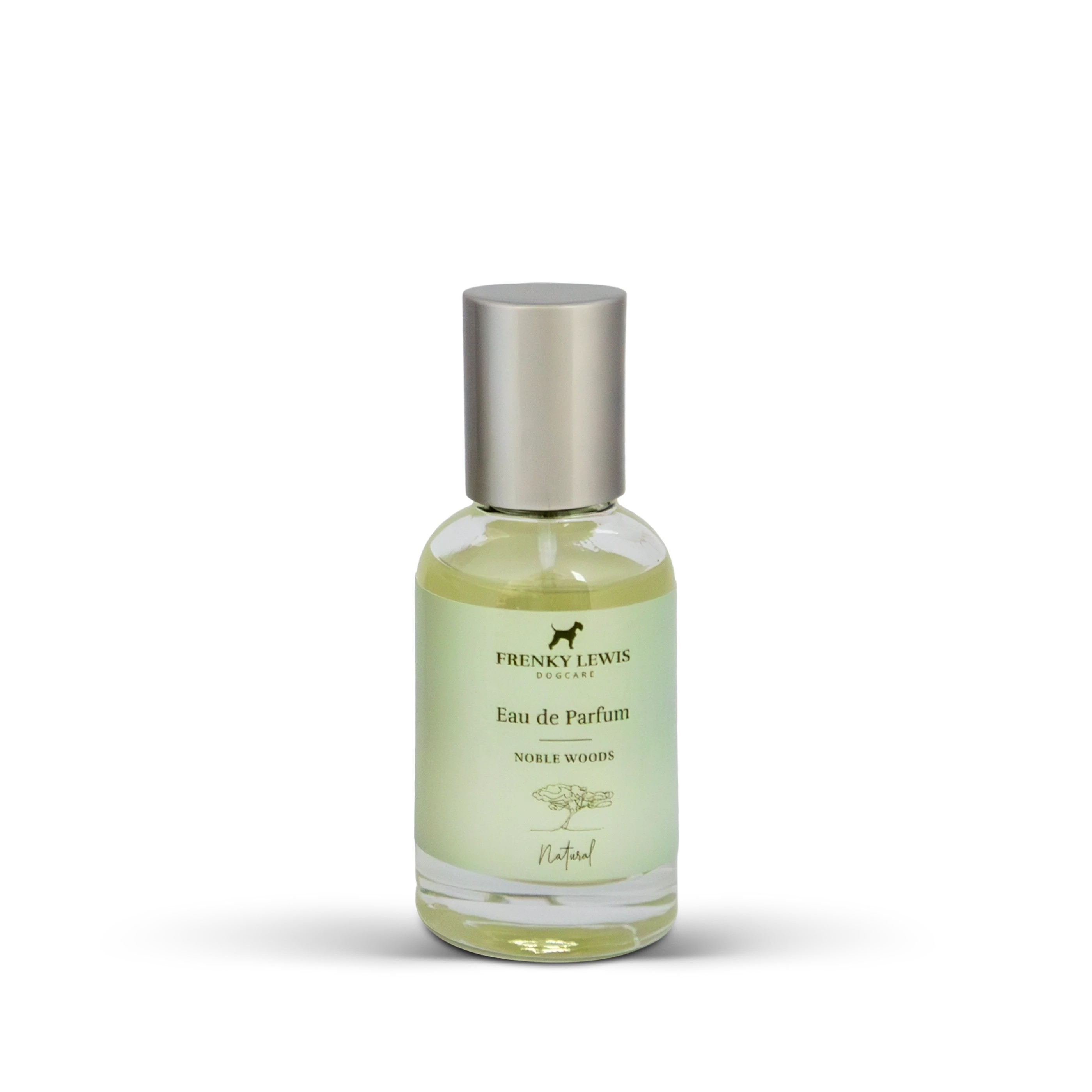 Frenky Lewis Kutyaparfüm – Zöld tea és bergamot – Noble Woods 30ml – 1. kép