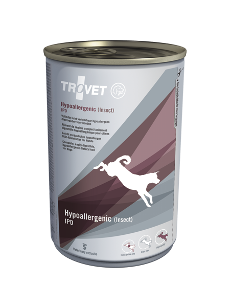 Trovet Hypoallergenic Insect IPD konzerv 400g – 1. kép