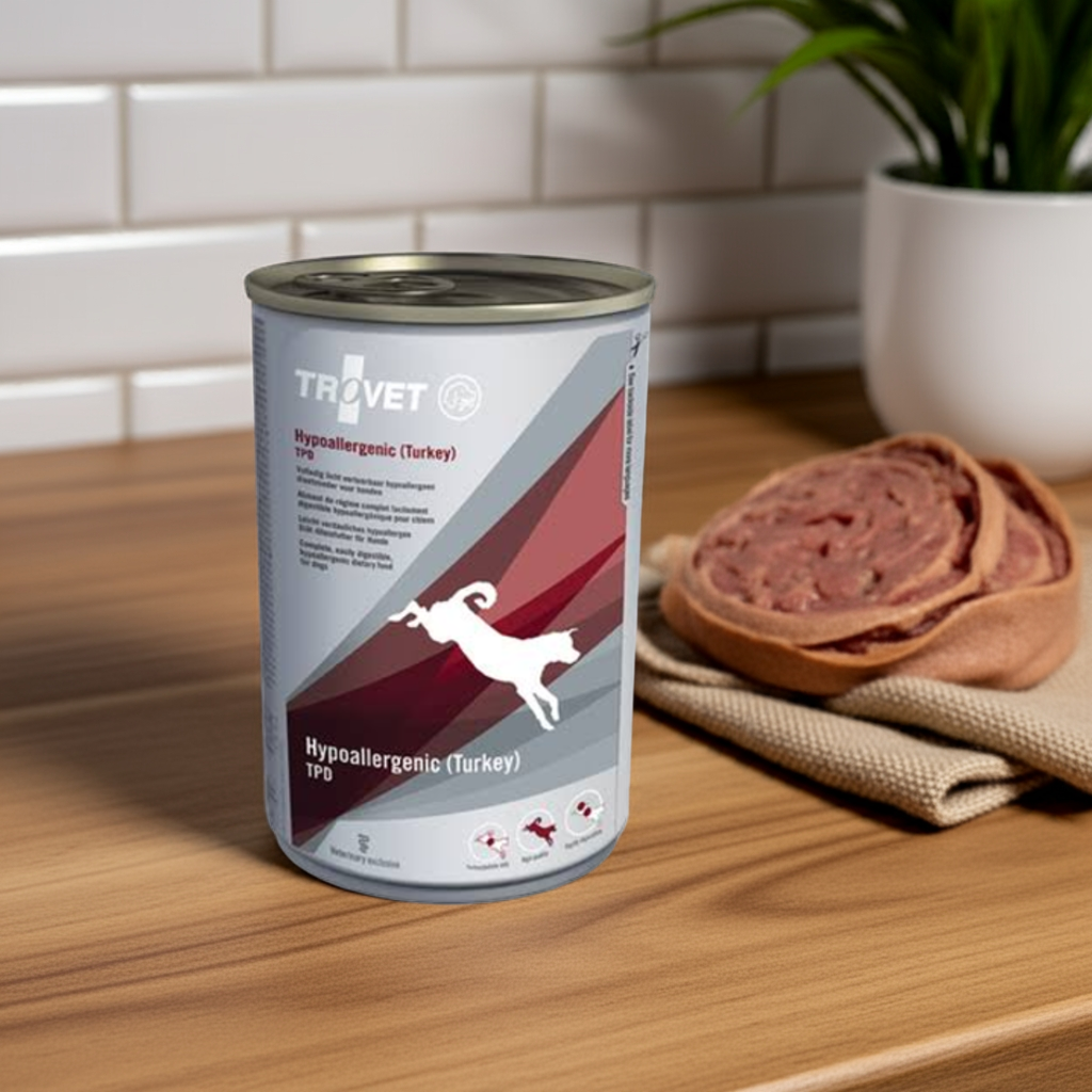 Trovet Hypoallergenic Turkey TPD konzerv 400g – 2. kép