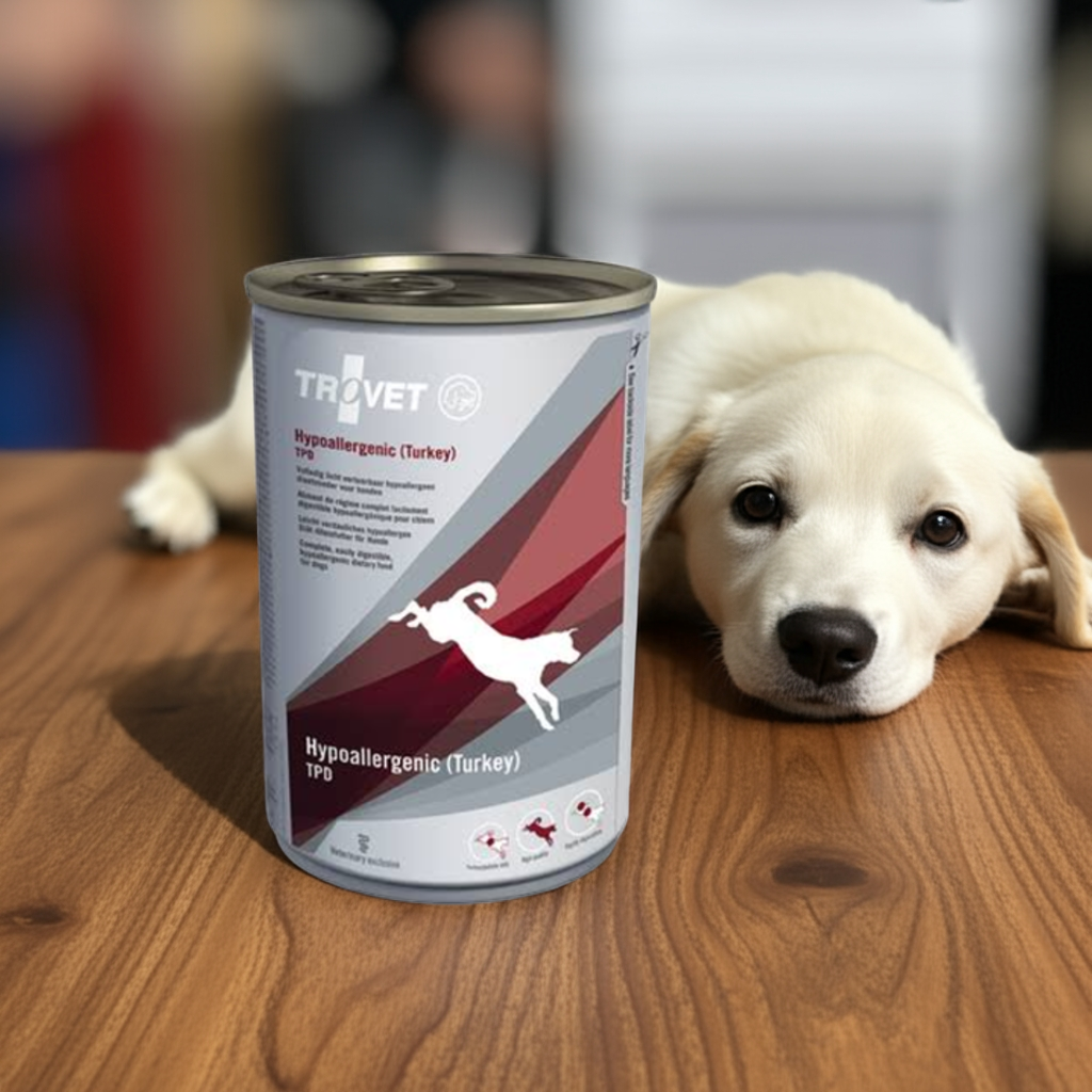 Trovet Hypoallergenic Turkey TPD konzerv 400g – 3. kép