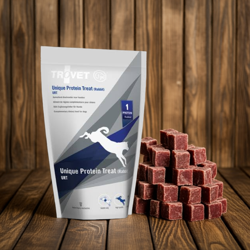 Trovet Unique Protein Treat URT Rabbit 125g – 2. kép