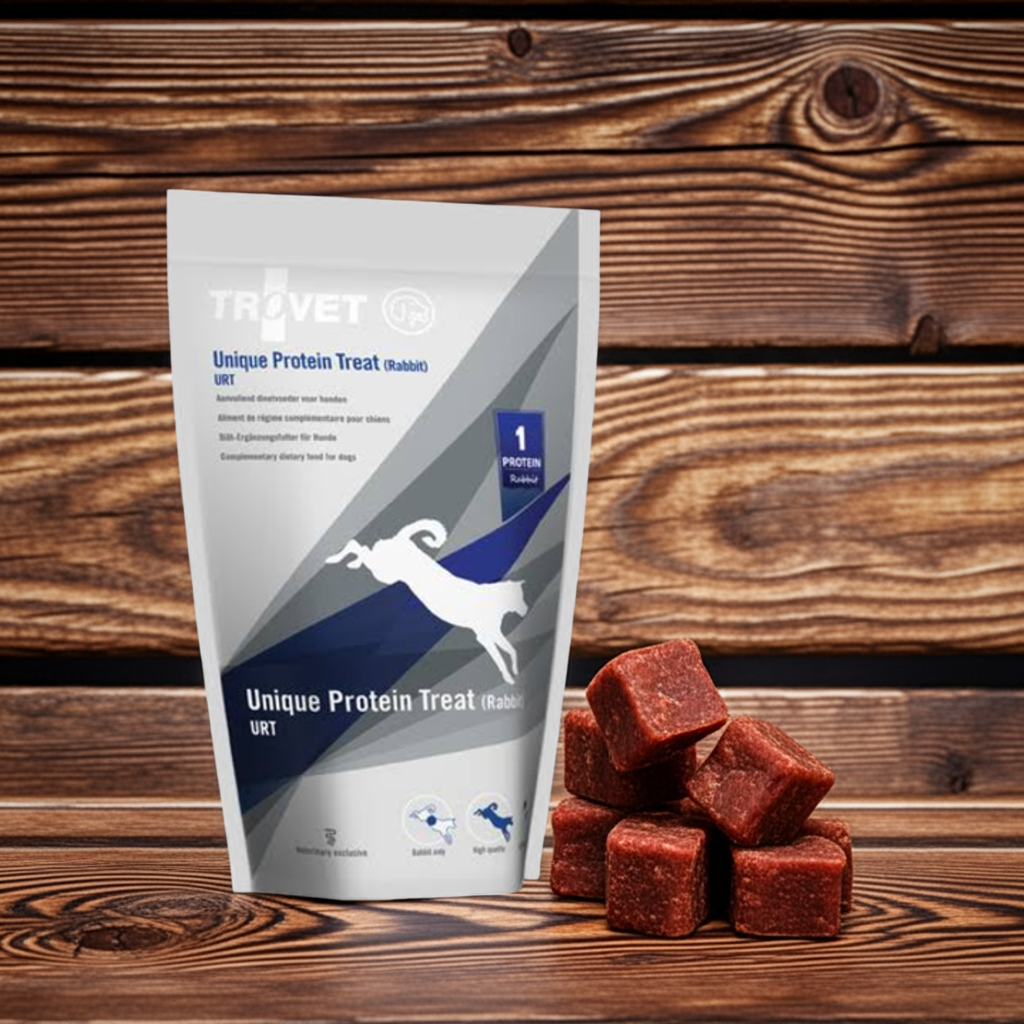Trovet Unique Protein Treat URT Rabbit 125g – 3. kép