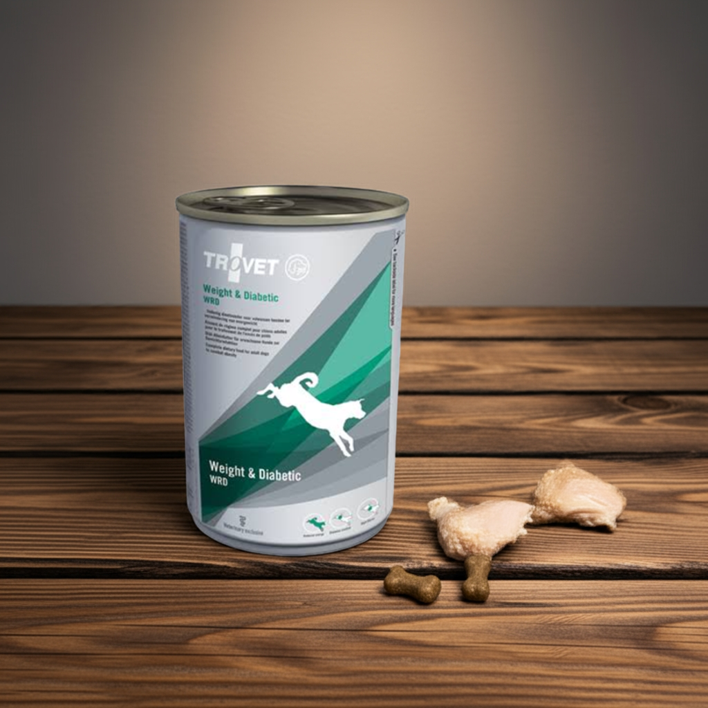Trovet Weight and Diabetic WRD Dog konzerv 400g – 3. kép