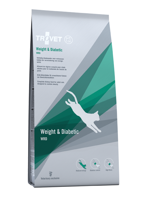 Trovet Weight and Diabetic WRD Cat 2,5 kg – 1. kép