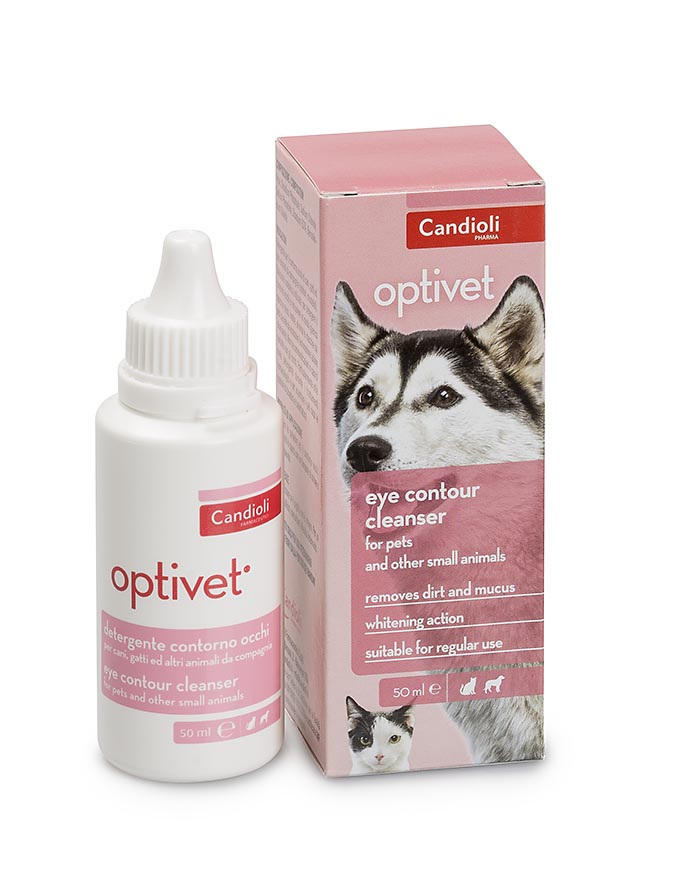 Candioli Optivet szemkörnyék tisztító 50ml – 1. kép