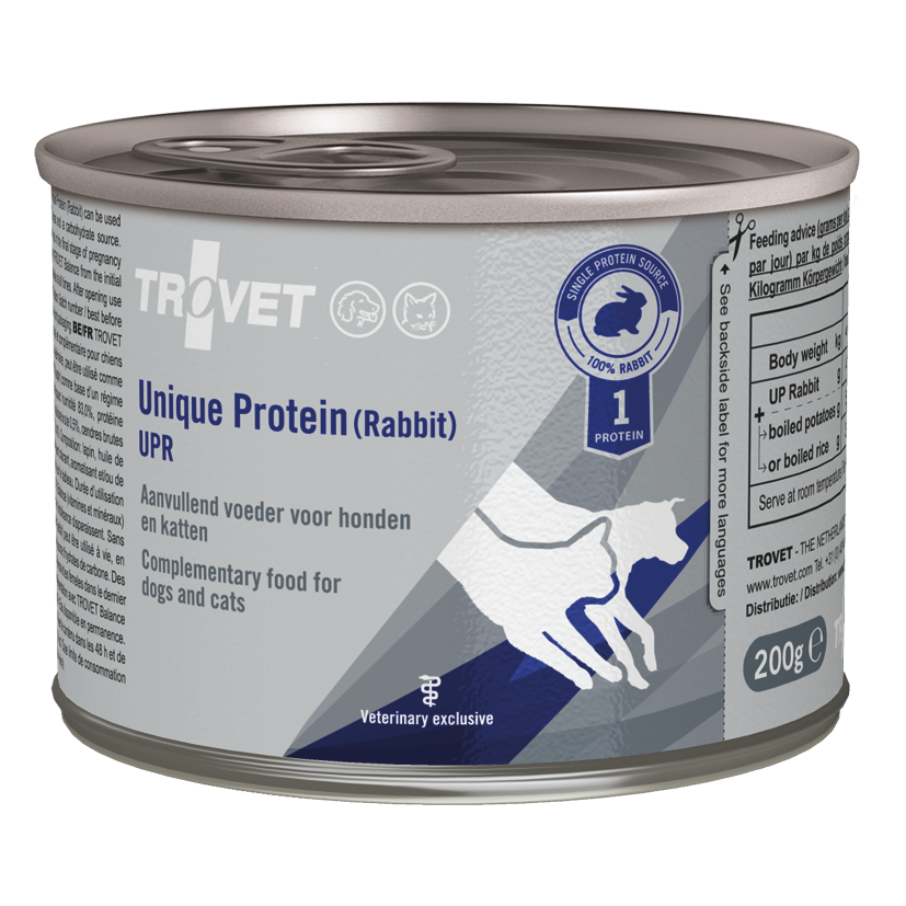 Trovet Unique Protein UPR Rabbit 200g – 1. kép