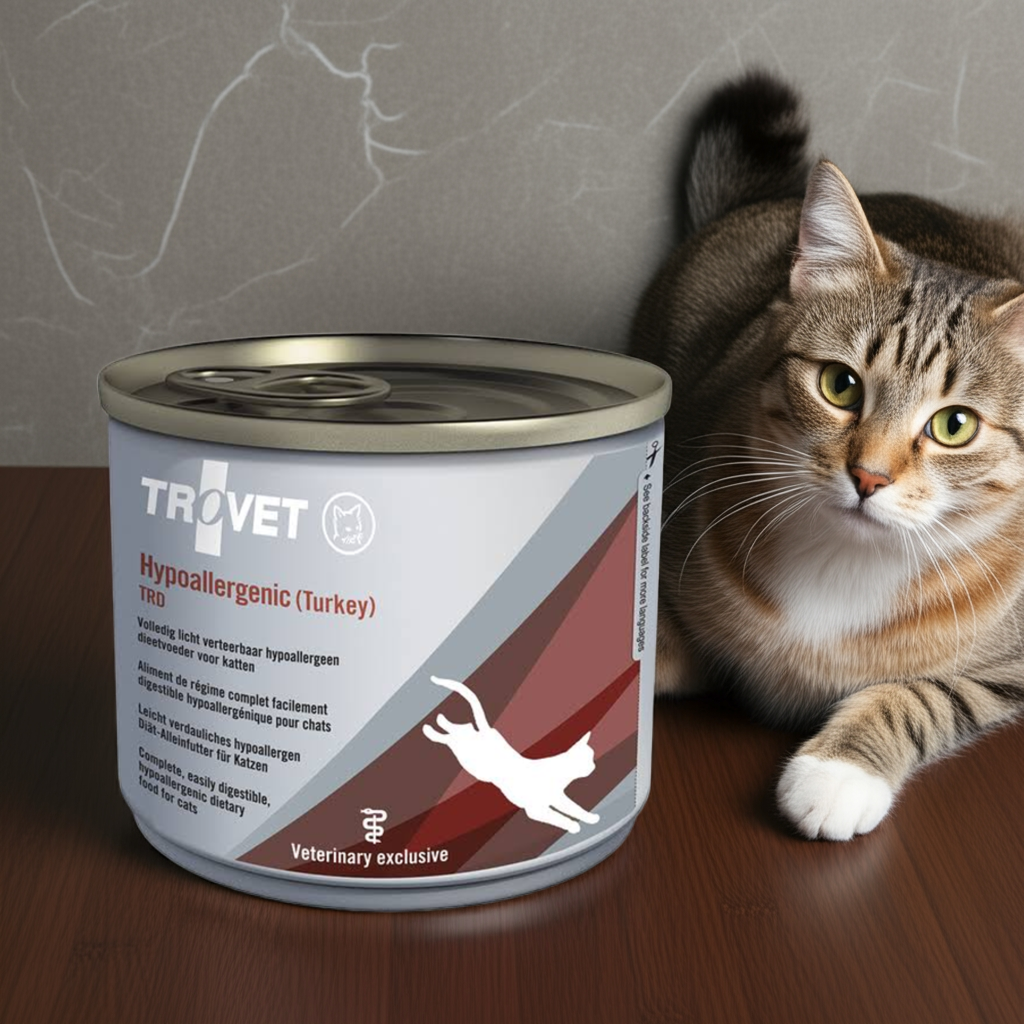Trovet Hypoallergenic Turkey TRD Cat konzerv 200g – 2. kép