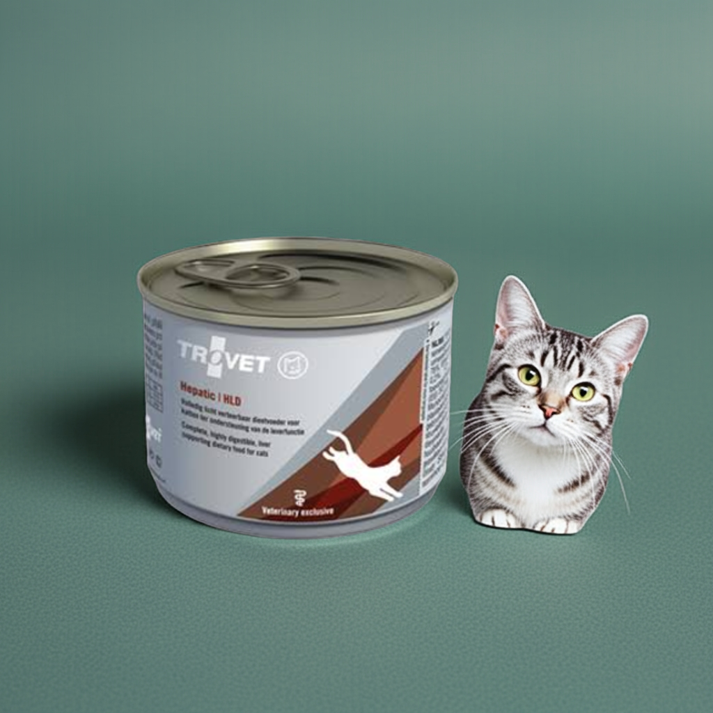 Trovet Hepatic Diet Cat HLD konzerv 200g – 3. kép