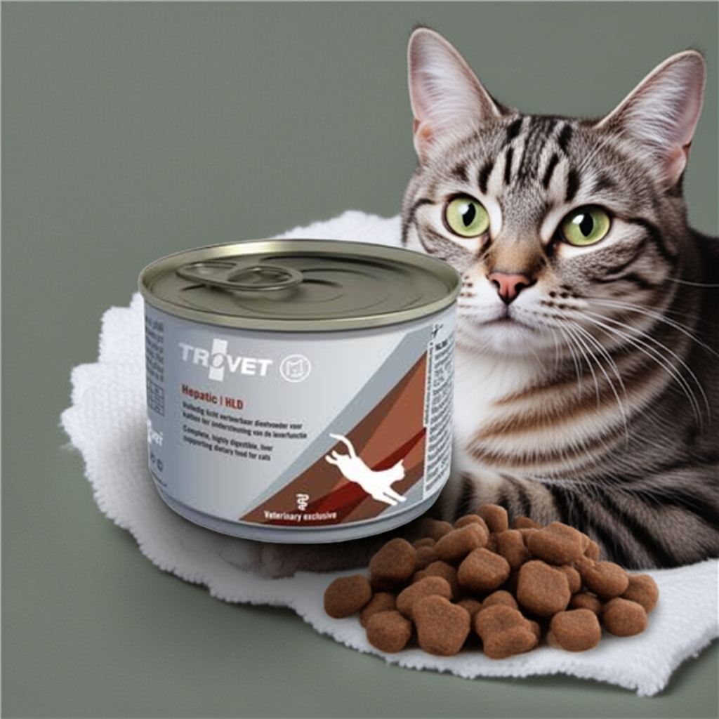 Trovet Hepatic Diet Cat HLD konzerv 200g – 4. kép