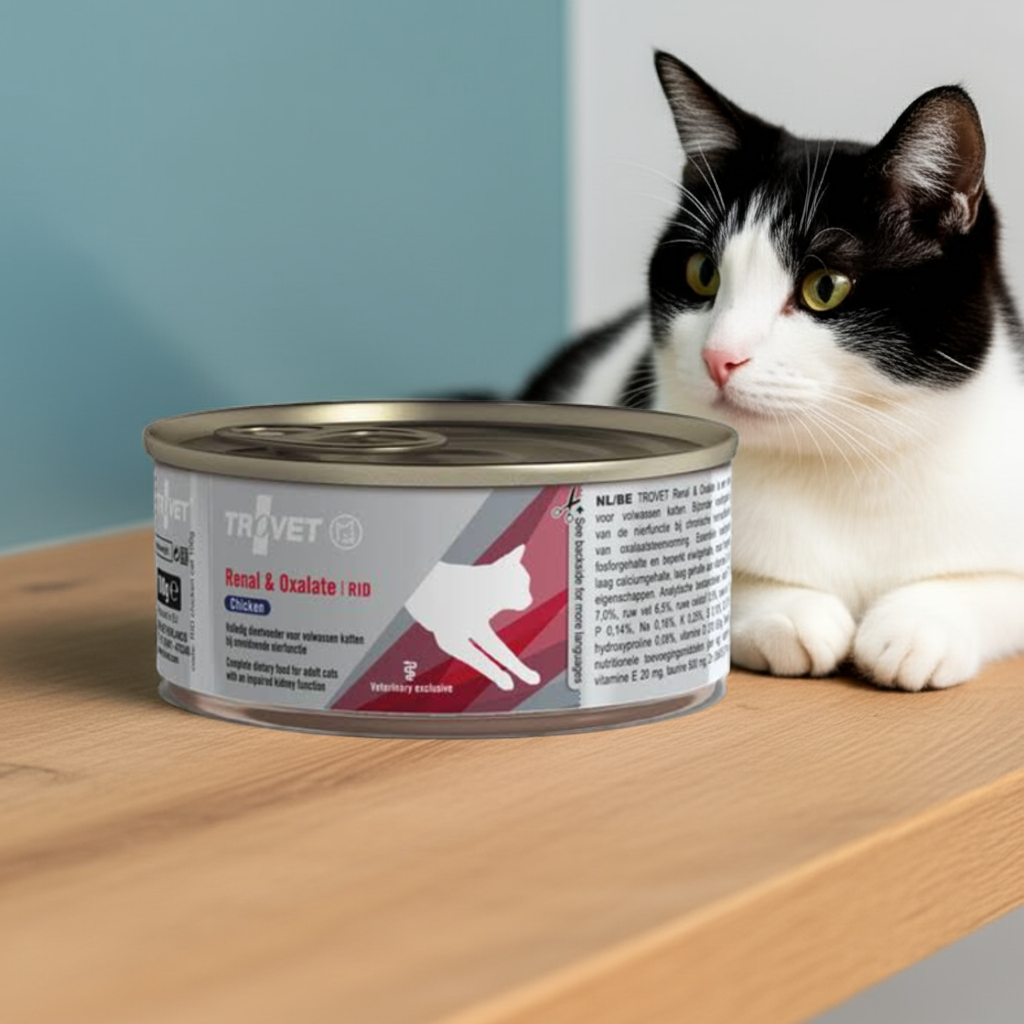 Trovet Renal Oxalate Diet Cat RID Chicken 100g – 3. kép