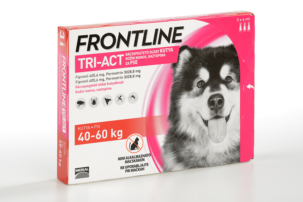 Frontline Tri-Act spot-on 40-60kg 3x6ml - XL – 1. kép